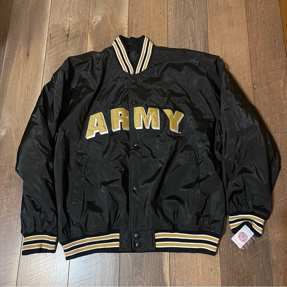 NEW 90s Retro ARMY Steve & Barry’s Jacket BLACK